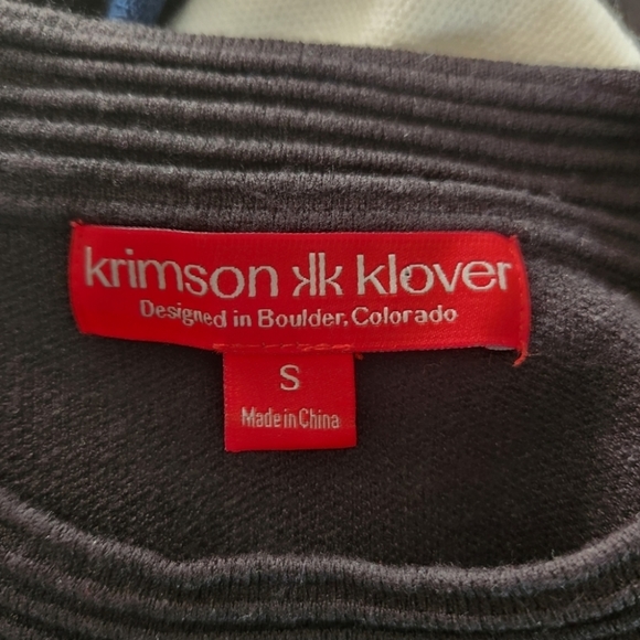 Krimson Klover | Dresses | Krimson Klover Stripe Ribbed Color Block